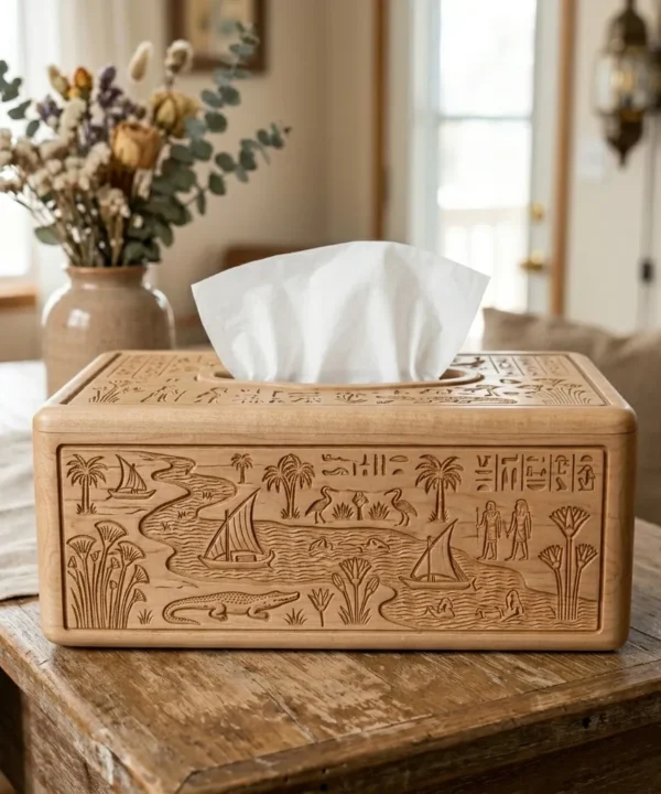 Wooden Tissue Box Cover Petronas Twin Towers Home Decor